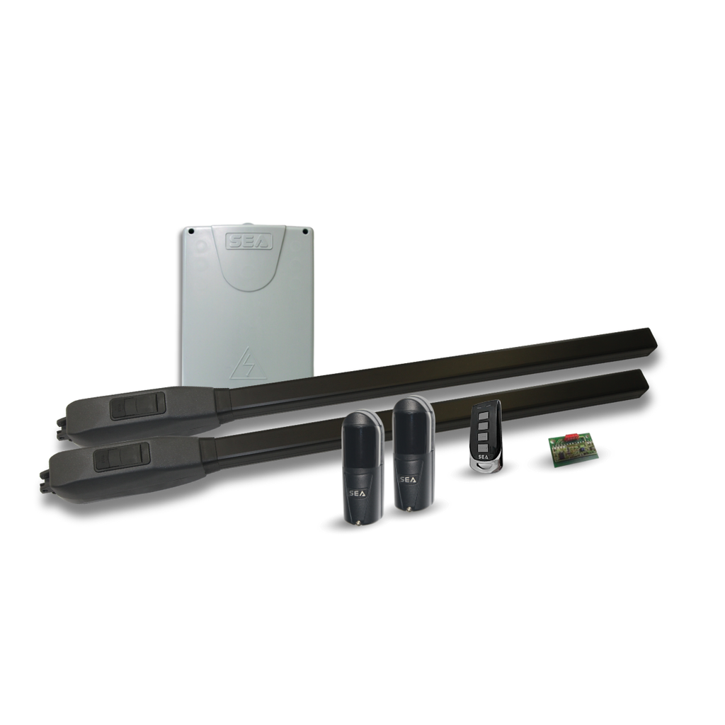 KIT Super Foil P 230V slag 500 met Gate 2DG Inverter sturing I RT Absolute Encoder - Zwart   