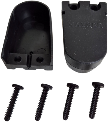 Mayser End caps set for SP 57(L)-2 | Set van 2 eindkappen en 4 montage clips