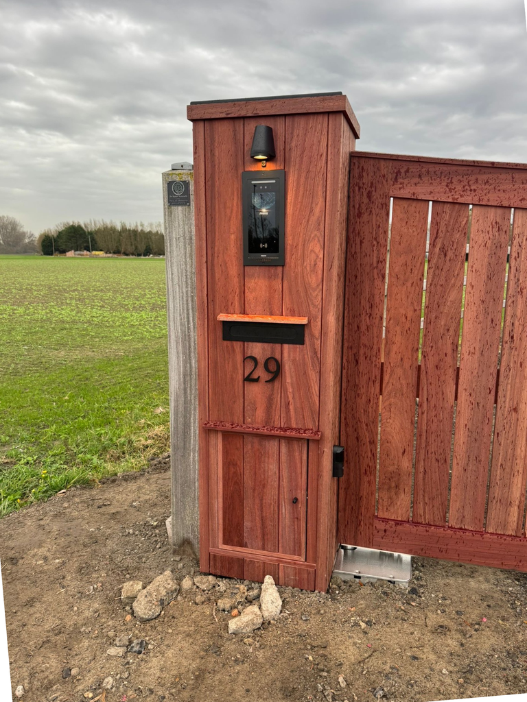 Akuvox KIT 4G Videofoon I E18C Zwart Buitenpost met codeklavier I Binnenpost I 4G module geconfigurerd