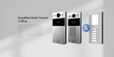 Akuvox R20A Intercom, incl. opbouw set I Zwart (kopie)
