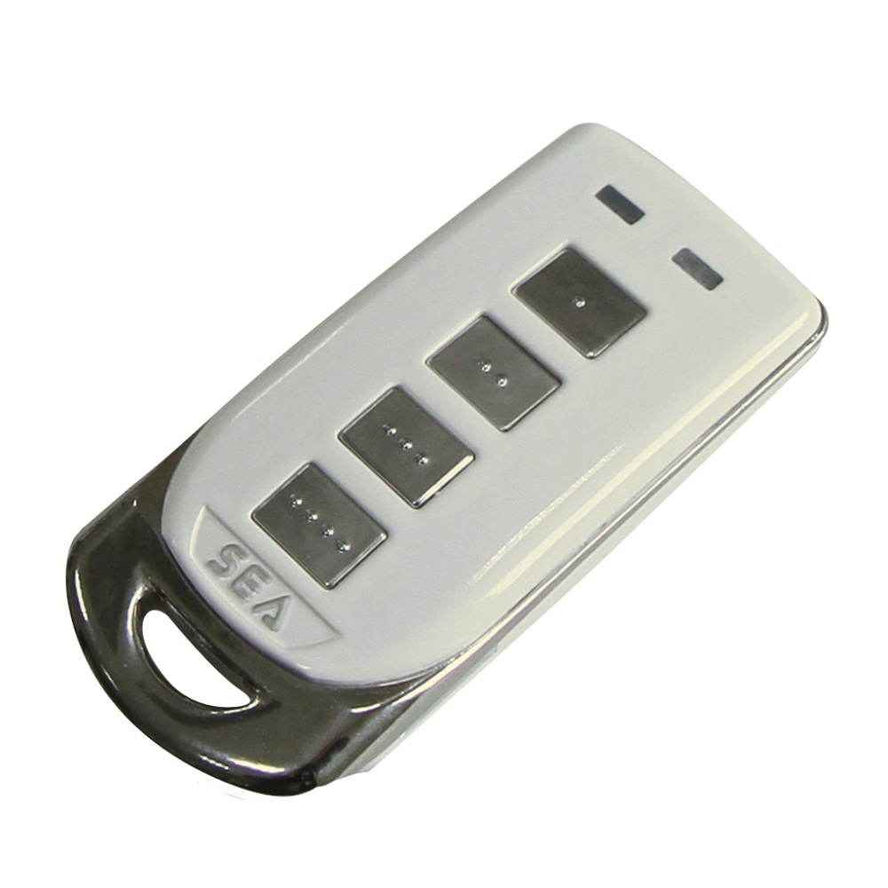 EAGLE Zender - Wit - Vast Of Rolling Code - 4 K - 433 MHz - 40 STUKS