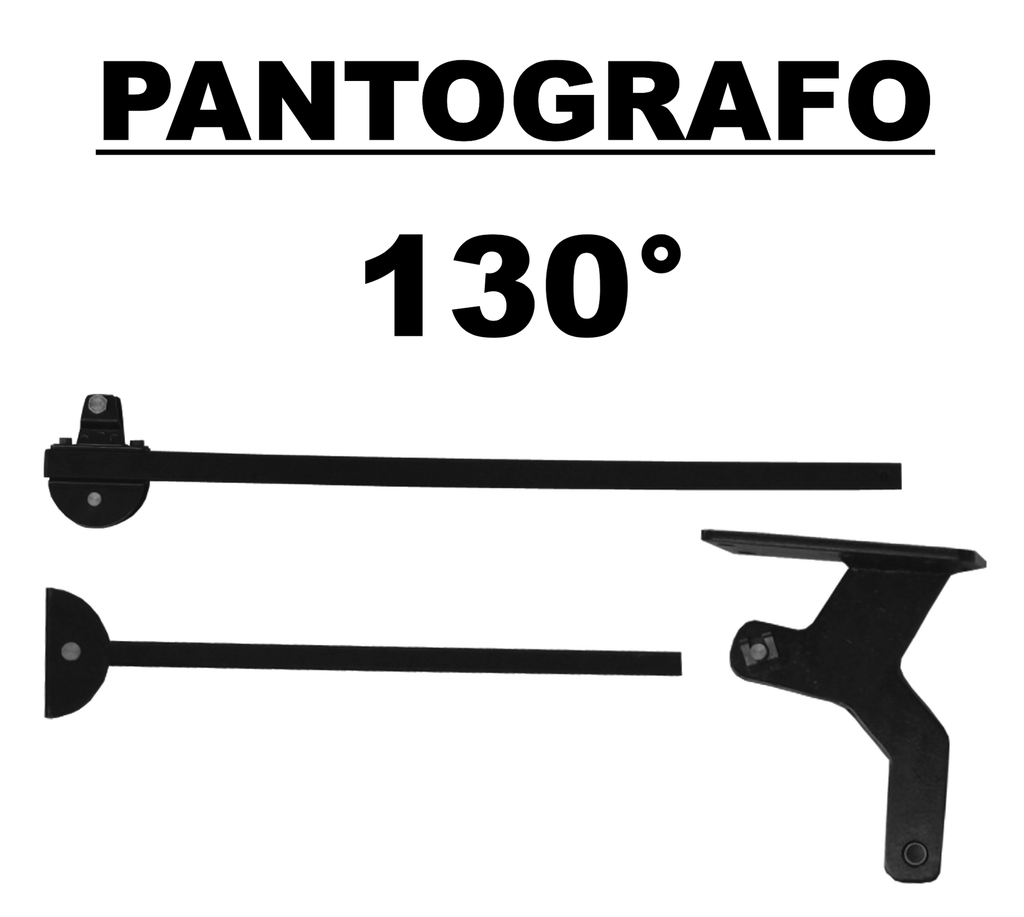 Knikarm BP 130° BRAC.PANT. voor Half Tank