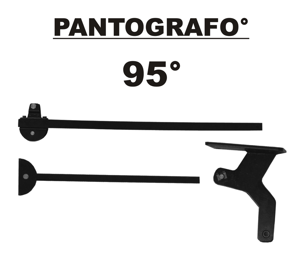 Knikarm BP 95° BRAC.PANT. voor Half Tank