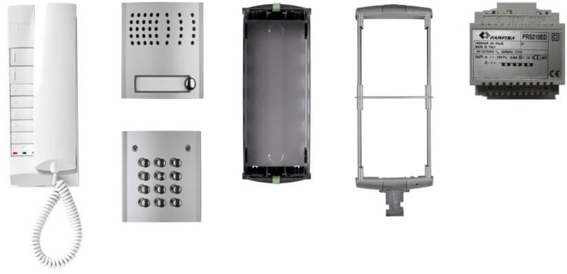 KIT PARLOFOON MET CODEKLAVIER-EXHITO-PROFILO-RED. ELO I Farfisa 