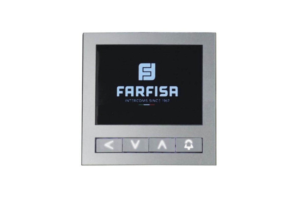 FRONTPLAAT MET DIGITALE OPROEP EN DISPLAY-ALBA-DUO I Farfisa