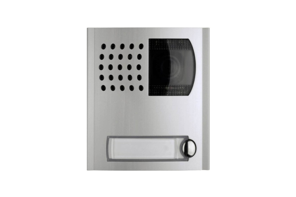 FRONTPLAAT ZW/W CAMERA-VERSTERKER-1 KN-PROFILO-CONV. ELO I Farfisa 