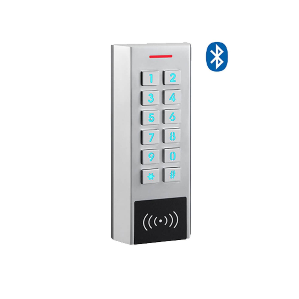 CODEKLAVIER MET KAARTLEZER EN BLUETOOTH-1 RELAIS-1000 CODES-