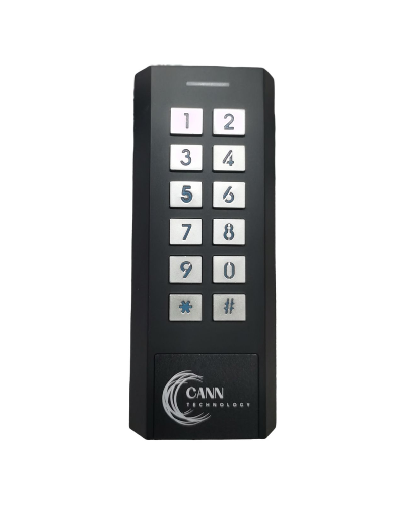 CODEKLAVIER MET KAARTLEZER-2 RELAIS-999 CODES-12-28 VAC-DC