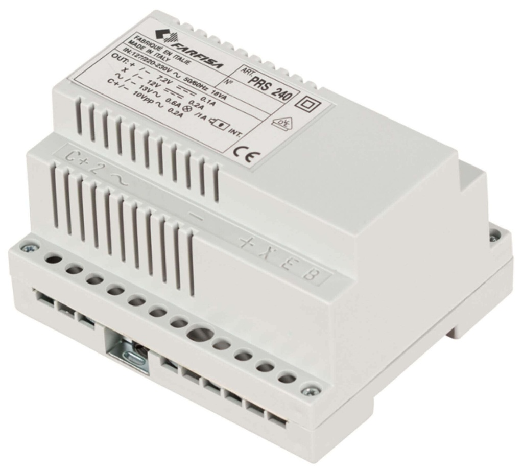 TRAFO MET 2 ELEKTRONISCHE BELTONEN-18VA-CONV. ELO I Farfisa