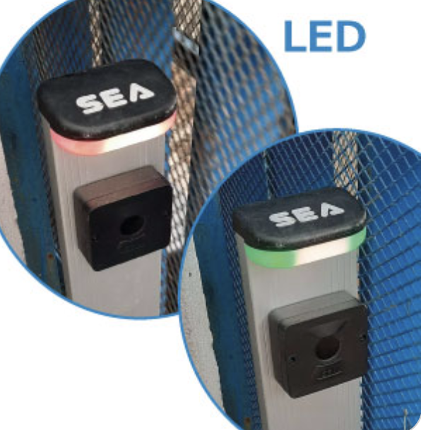 LED Licht Rood/Groen voor Fotocel Kolommen