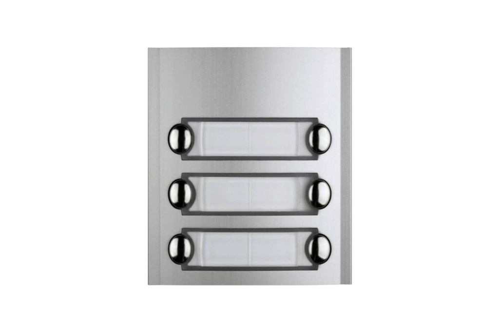 FRONTPLAAT MET 2 KN-PROFILO I Farfisa