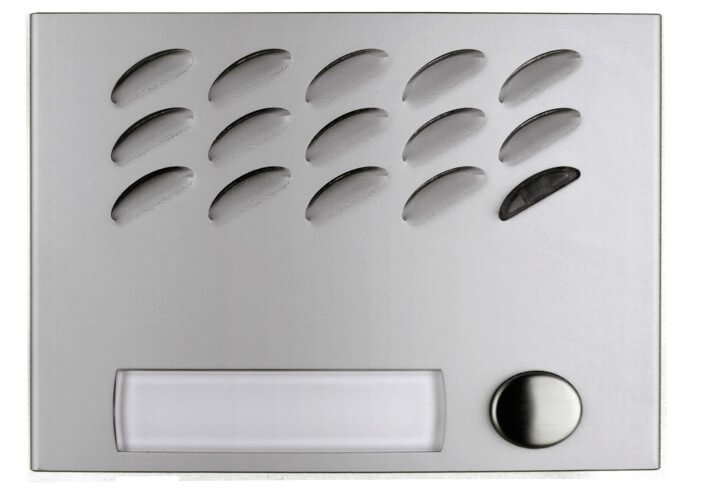 FRONTPLAAT ZONDER VERSTERKER-1 KN-MODY-CONV. ELO-ALO I Farfisa 