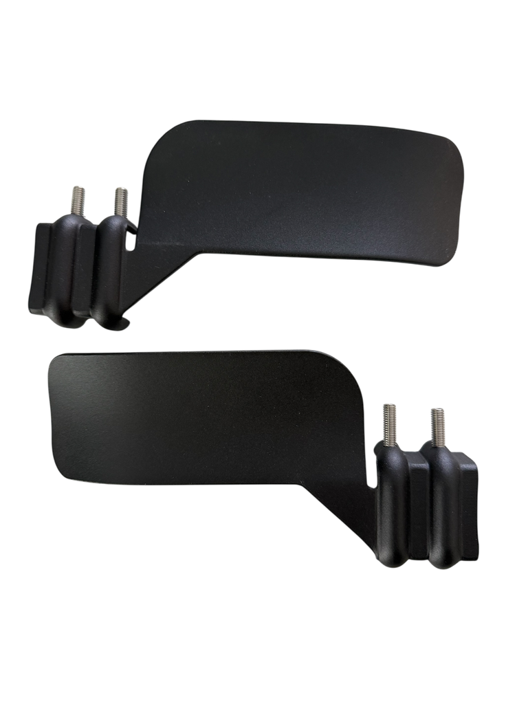 Zwarte Kit eindplaten rechts-links mechanisch Lepus-Saturn-Boxer 