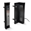 Locinox Magneetslot opbouw voor draaipoorten 300kg - Zwart