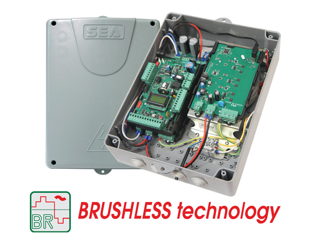 UNIGATE 2BRLS voor 2 BRUSHLESS motor 36V - ingebouwde timer 