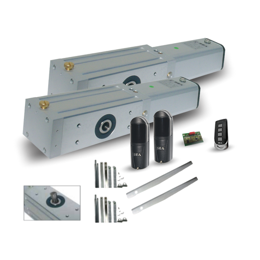 [K/SCUTI-DOUBLE] KIT SCUTI SB MALE SHAFT 230V DUBBELE MOTOR