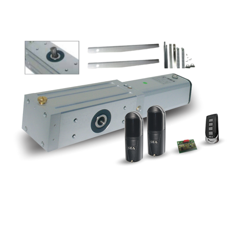 [K/SCUTI] KIT SCUTI SB MALE SHAFT 230V ENKELE MOTOR