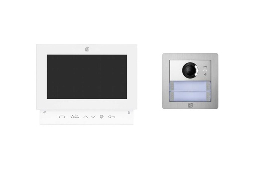 [KIT1SEPG+] KIT VIDEO-WIT-HANDENVRIJ-KLEUR-PLUGGY PLUS I Farfisa 