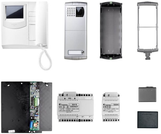 [KIT3252PLC] KIT VIDEO-KLEUR-EXHITO-PROFILO-DUO I Farfisa 