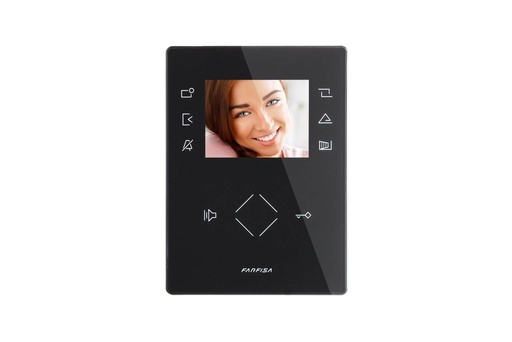 [ZH1262B] MONITOR-ZWART-HANDENVRIJ-KLEUR-ZHERO-DUO I Farfisa