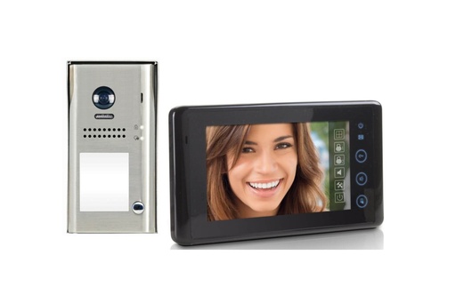 [KIT1SEK-E] KIT VIDEO-ZWART-HANDENVRIJ-KLEUR-SEE EASY-2-DRAADS I Farfisa 