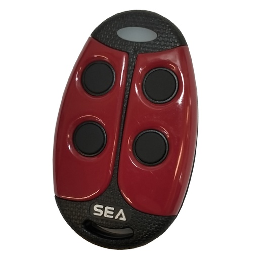 [23110495] Coccinella COPY 433 MHz 4CH Rood - 10 Stuks