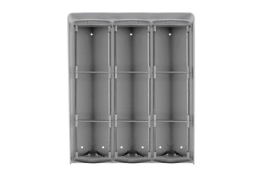 [PL99] OPBOUWBEHUIZING MET REGENAFSCHERMING VOOR 3 X 3 M-PROFILO I Farfisa