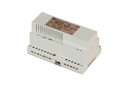 [1281] TRAFO-48VA-127-230 V-13 VAC-21 VDC-FN4000-RED. ELO-CONV. ALO I Farfisa