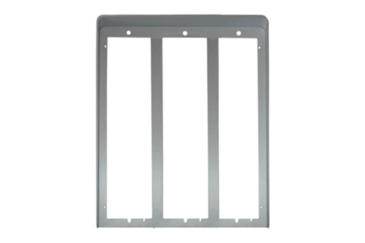 [PL89] REGENAFSCHERMING VOOR INBOUWBEHUIZING 3 X PL73-PROFILO I Farfisa