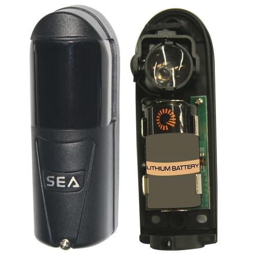 [23102205] FLIPS SCREENED Fotocel Opbouw 1 set I 180° Aanpasbare Lens | 15 m Bereik | Antivandalisme Bevestiging