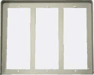 [MD89] REGENAFSCHERMING INBOUW VOOR 3 X 3 M-MODY I Farfisa