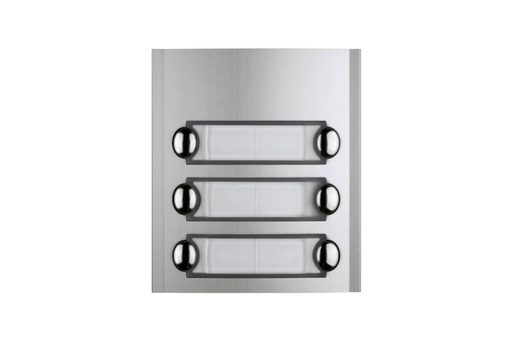 [PL226] FRONTPLAAT MET 2 X 3 KN-PROFILO I Farfisa