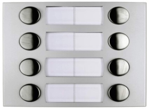 [MD228] FRONTPLAAT MET 2 X 4 KN-MODY I Farfisa