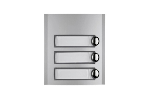 [PL23] FRONTPLAAT MET 3 KN-PROFILO I Farfisa