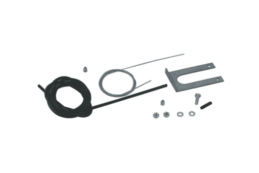 [AJ00861] KIT VOOR MANUELE ONTGRENDELING LANGS DE BUITENZIJDE-AUTOBOX