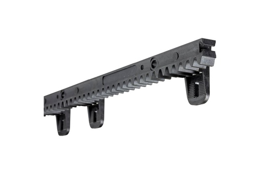 [AJ91111] NYLON TANDLAT M4 MET STAALKERN, MET 6 BEVESTIGINGSSTEUNEN