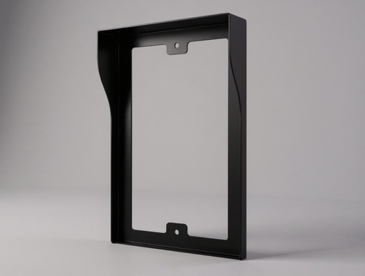 [R20K/R20B-On-wall-Rain-Cover-Black] Akuvox Regenkap - R20B opbouwmontage zwarte kleur