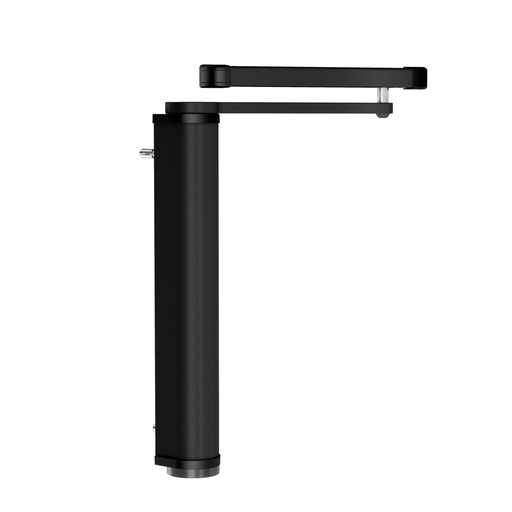 [P00017436-9005] VENUS - Gemotoriseerde poortsluiter met schuifarm voor draaipoorten voor voetgangers - Zwart