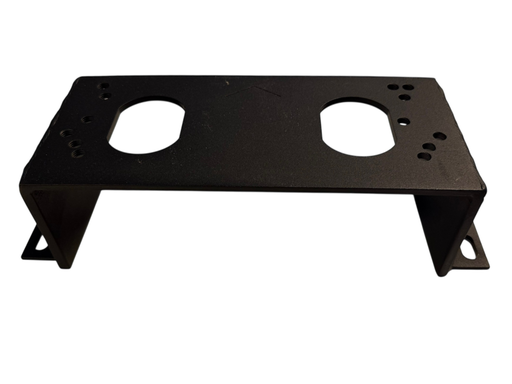[0025LEPUSIND] Universele verhoogd motersupport I Montage voetplaat voor Lepus Industrial - Draadstangen niet inbegrepen (zwart)  