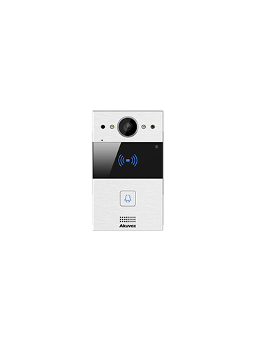 [R20A-2] Akuvox R20A-2draads Intercom, incl. opbouw set I zilver 